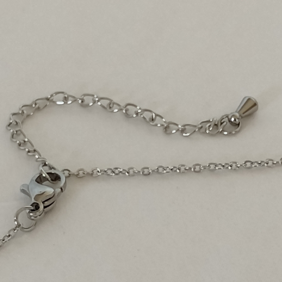 Taylor Swift "Swiftie" Silver Tone Metal Chain Necklace with Adjustable Length - Picture 10 of 10